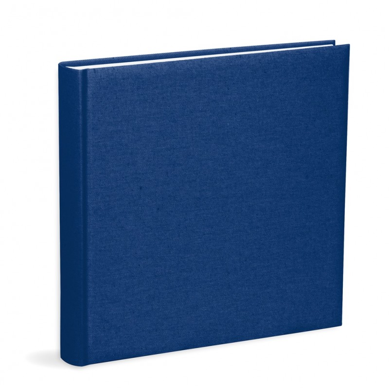 Album in cotone blu 31x31 a 40fg (80 pagine)